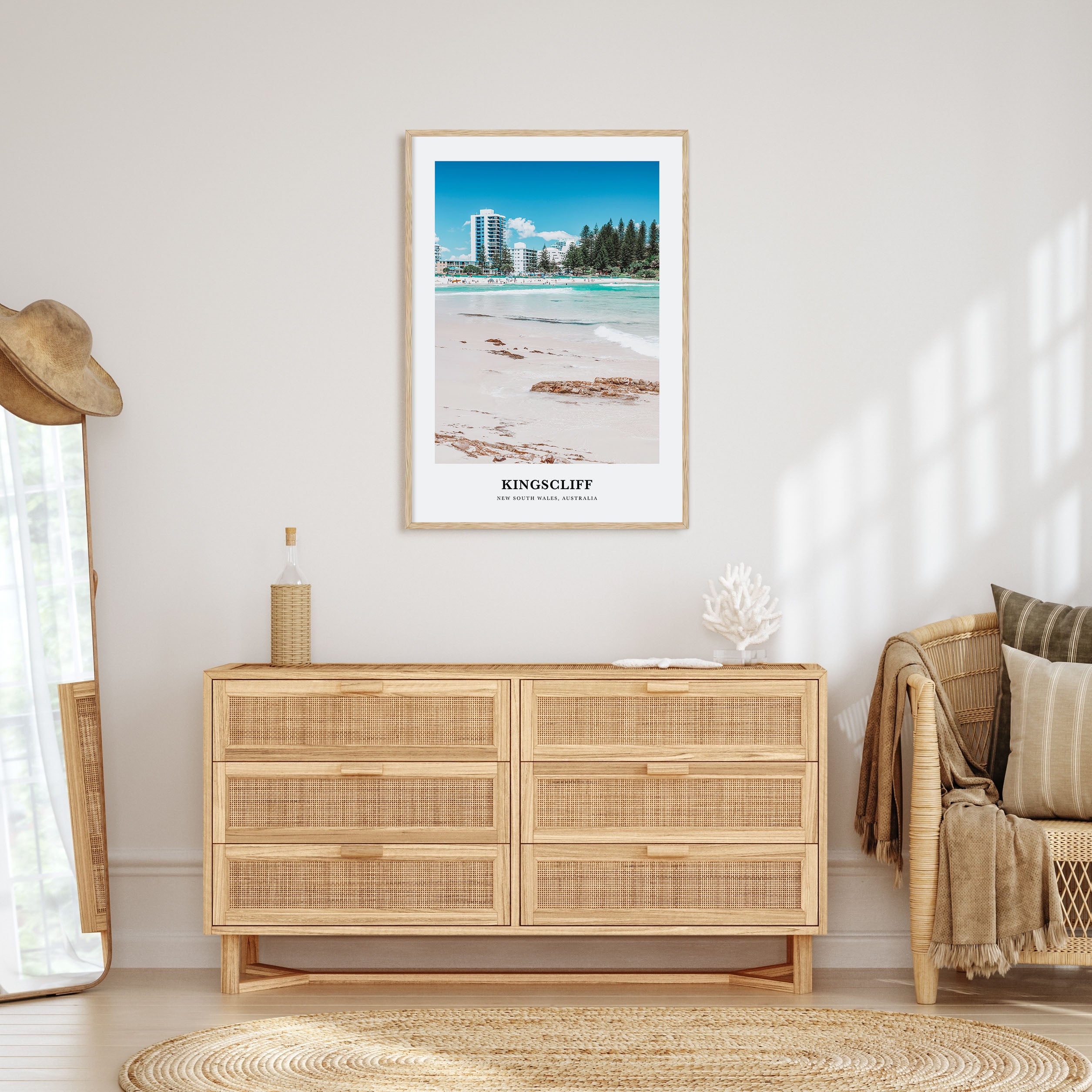 Kingscliff Portrait Color Poster