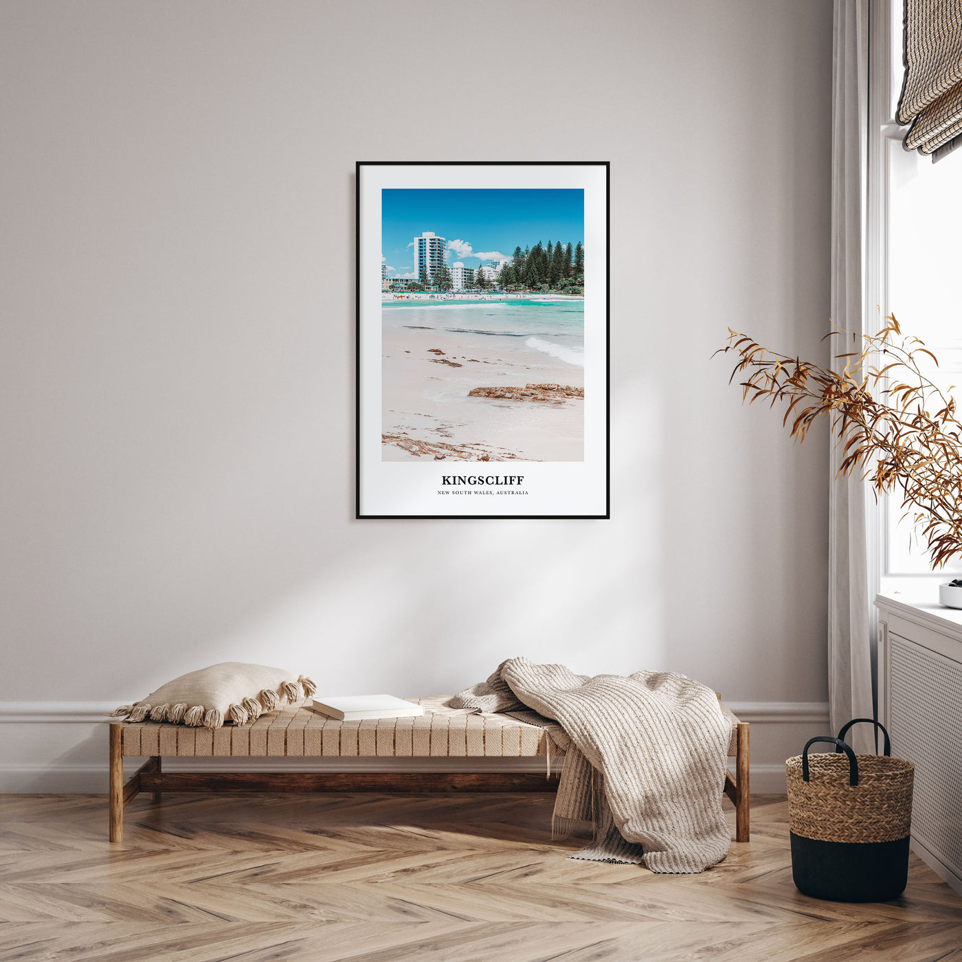 Kingscliff Portrait Color Poster