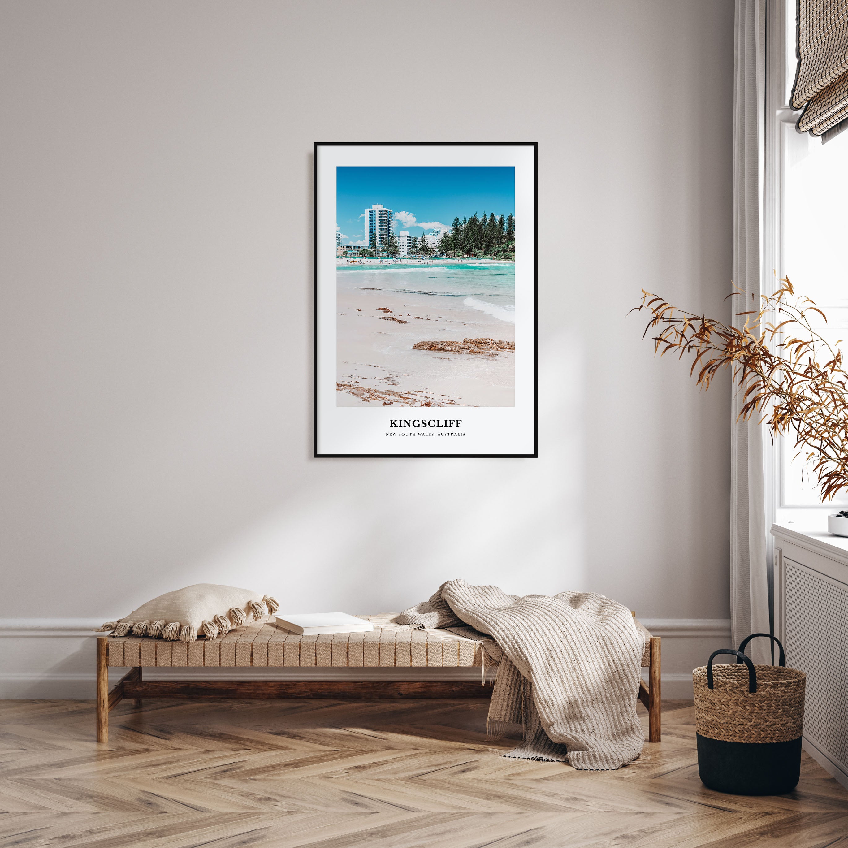 Kingscliff Portrait Color Poster