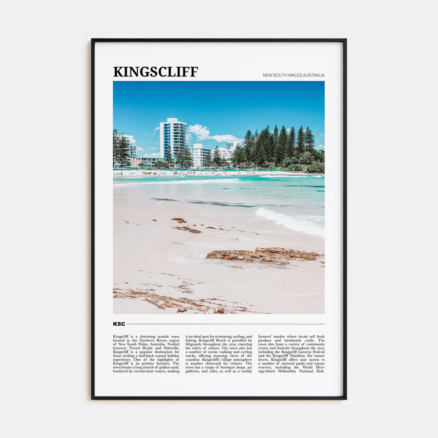 Kingscliff Travel Color Poster