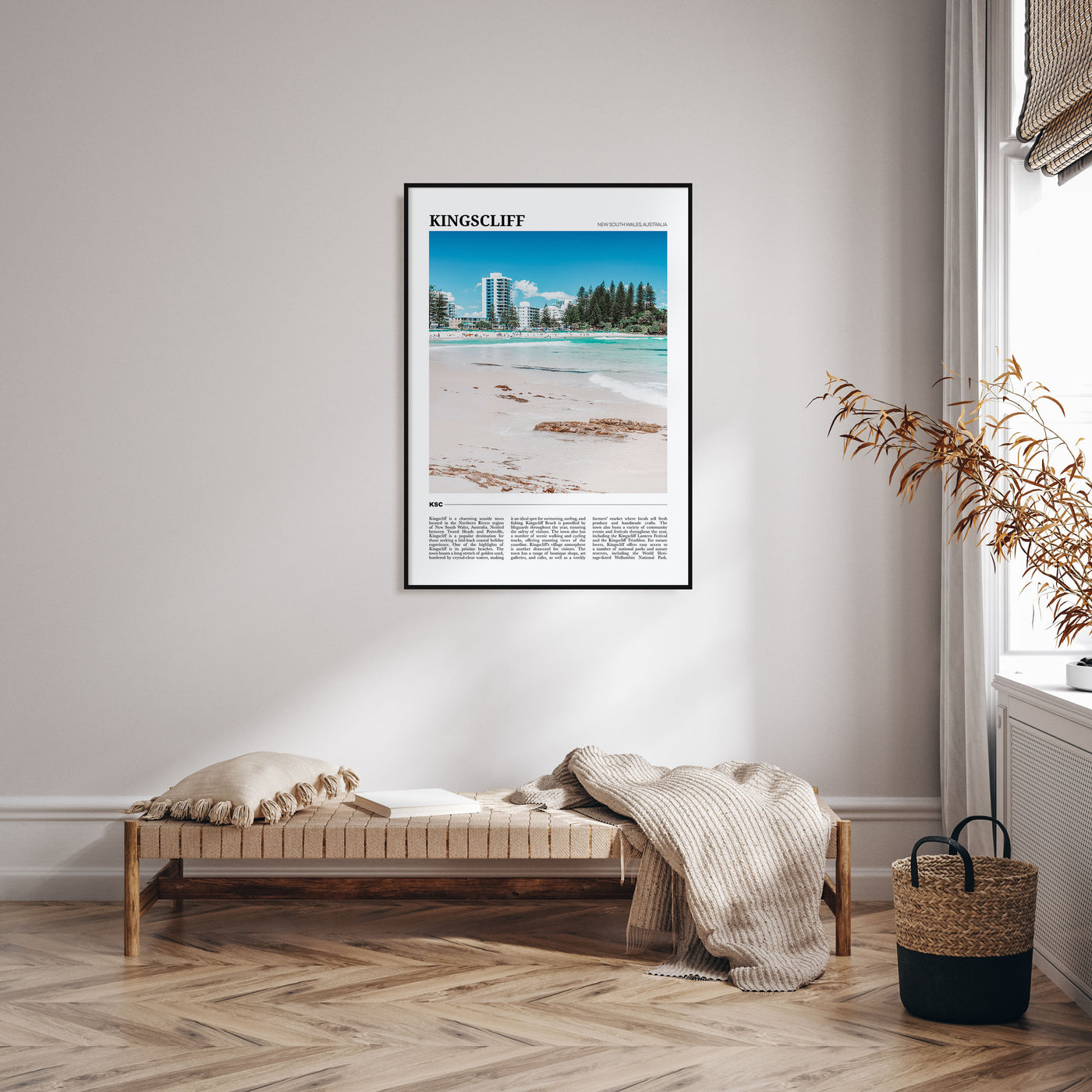 Kingscliff Travel Color Poster
