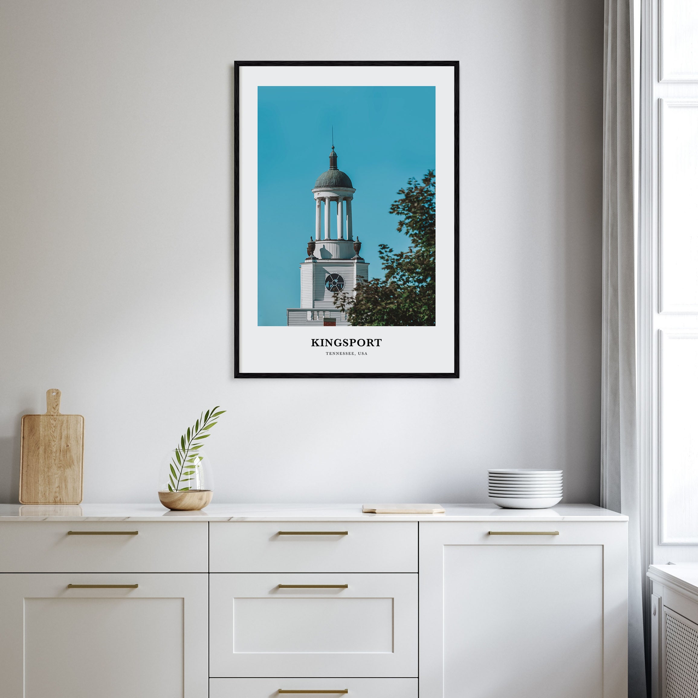 Kingsport Portrait Color Poster