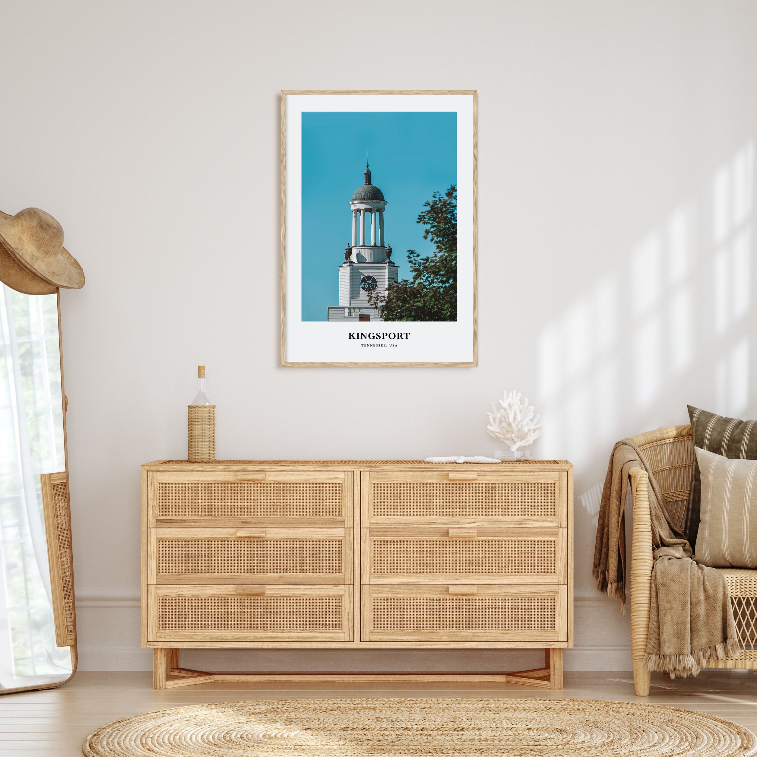 Kingsport Portrait Color Poster