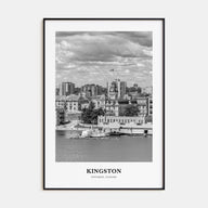 Kingston, Canada Portrait B&W Poster