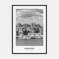 Kingston, Canada Portrait B&W Poster