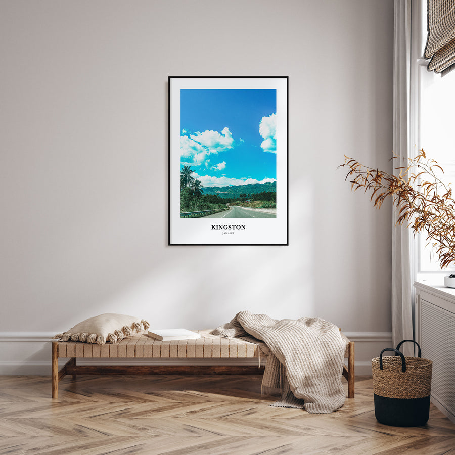 Kingston, Jamaica Portrait Color Poster