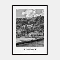 Kingstown Portrait B&W Poster