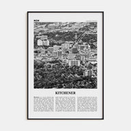 Kitchener Travel B&W Poster