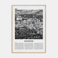 Kitchener Travel B&W Poster