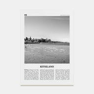 Kitsilano Travel B&W Poster