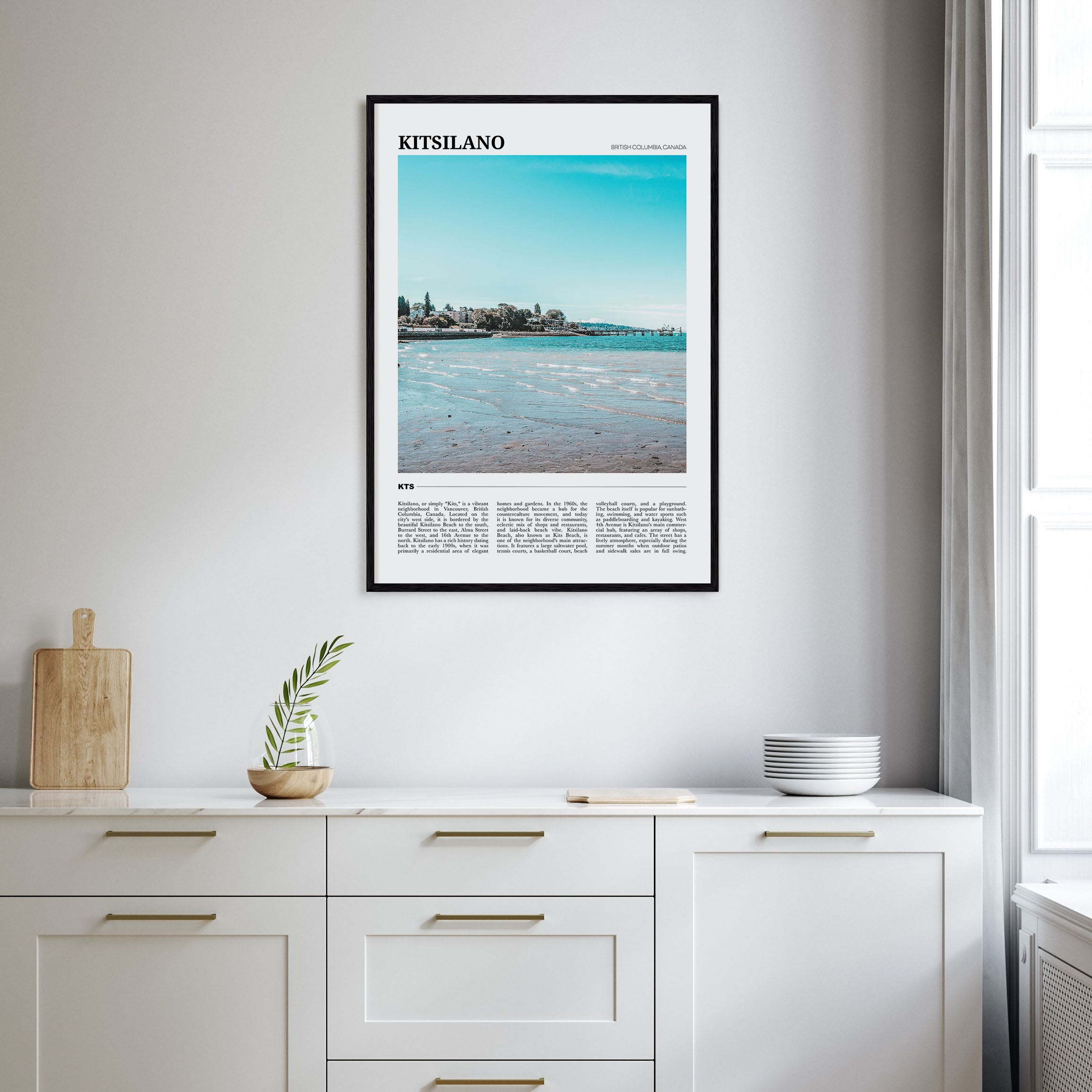 Kitsilano Travel Color Poster