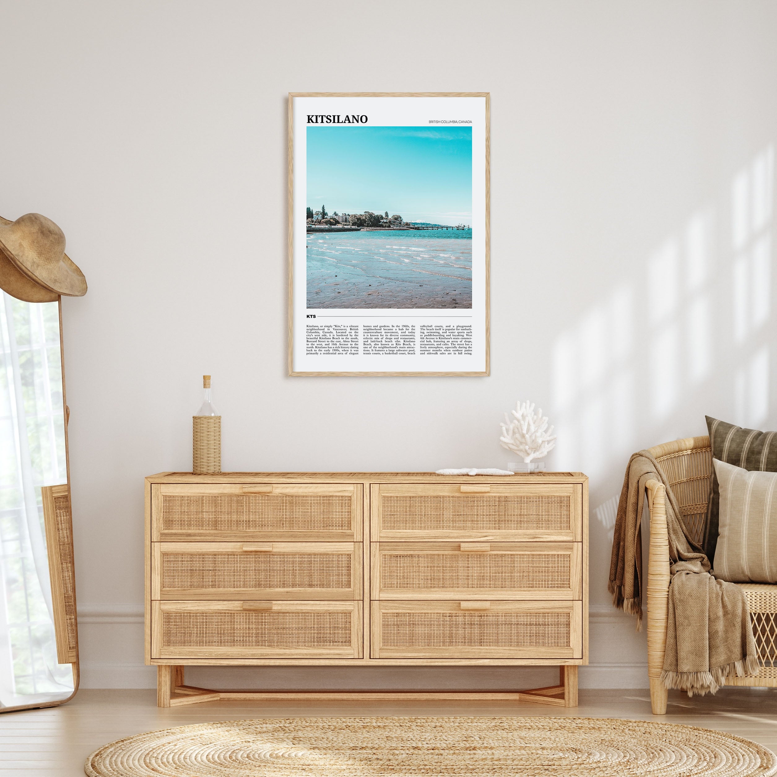 Kitsilano Travel Color Poster