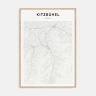 Kitzbühel Map Portrait Poster