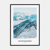 Kitzsteinhorn Portrait Color Poster