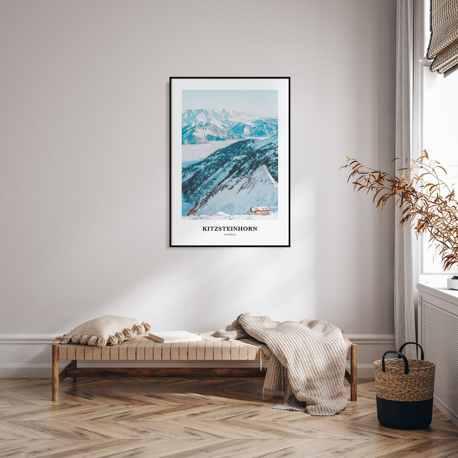 Kitzsteinhorn Portrait Color Poster