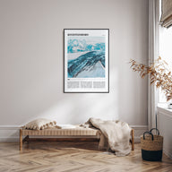 Kitzsteinhorn Travel Color Poster