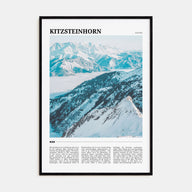 Kitzsteinhorn Travel Color Poster