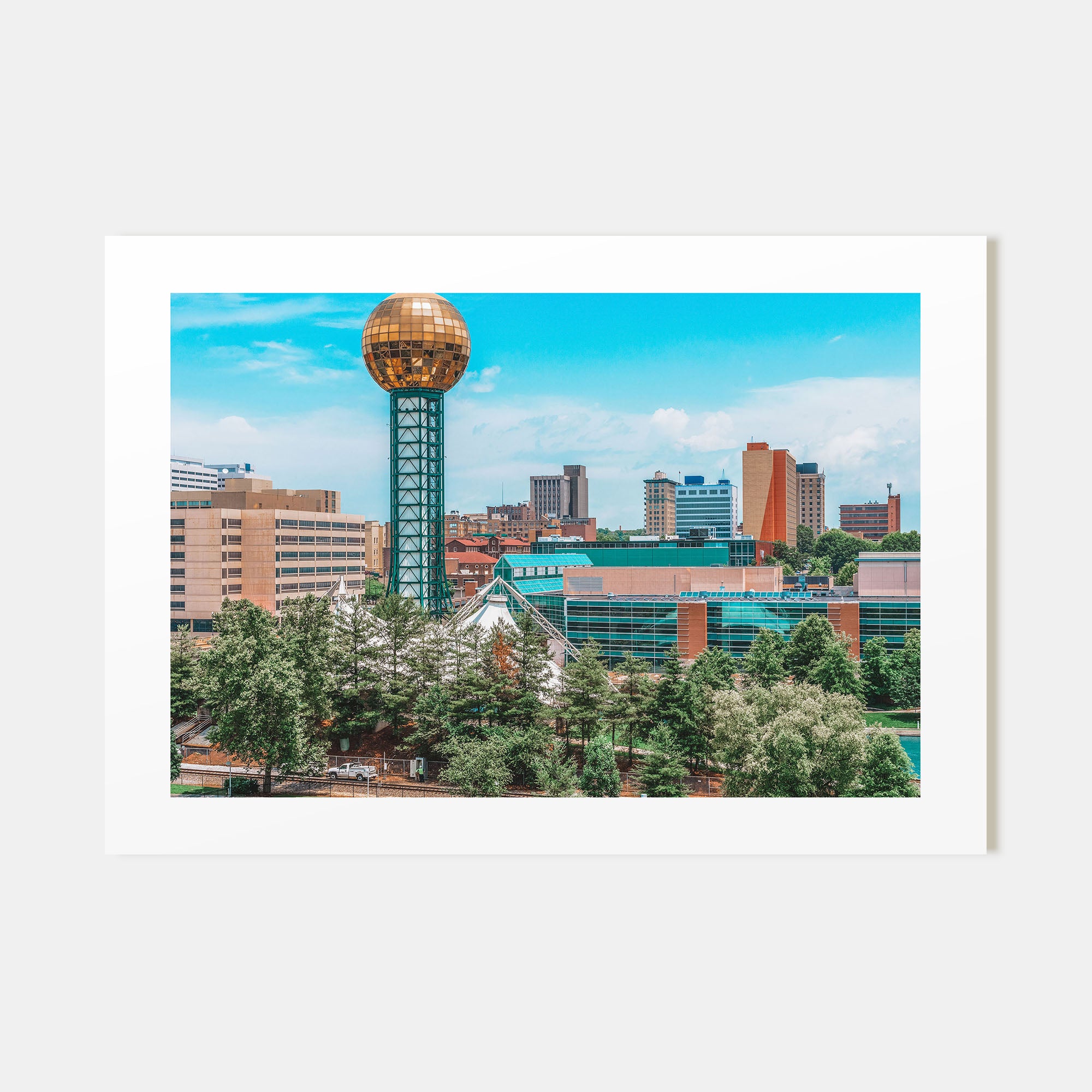 Knoxville Landscape Color Poster