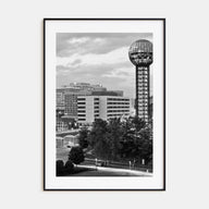 Knoxville Photo B&W Poster