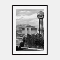 Knoxville Photo B&W Poster