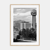 Knoxville Photo B&W Poster