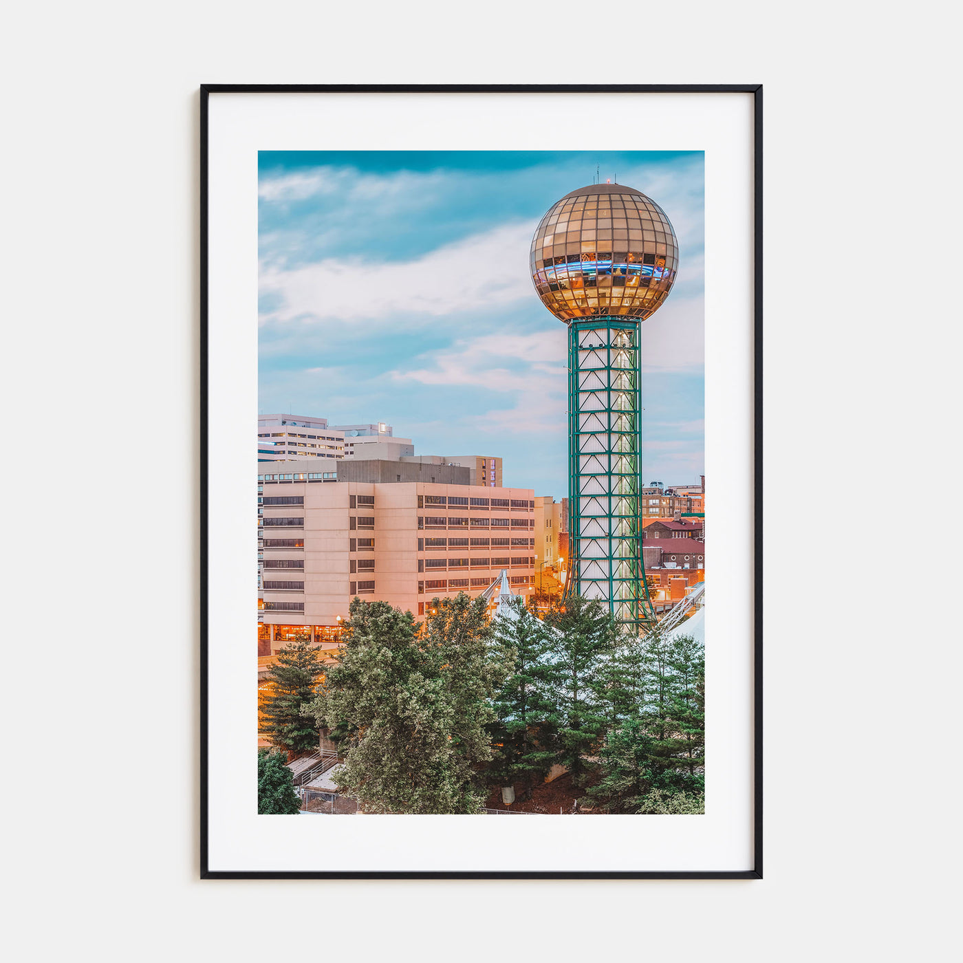 Knoxville Photo Color No 1 Poster