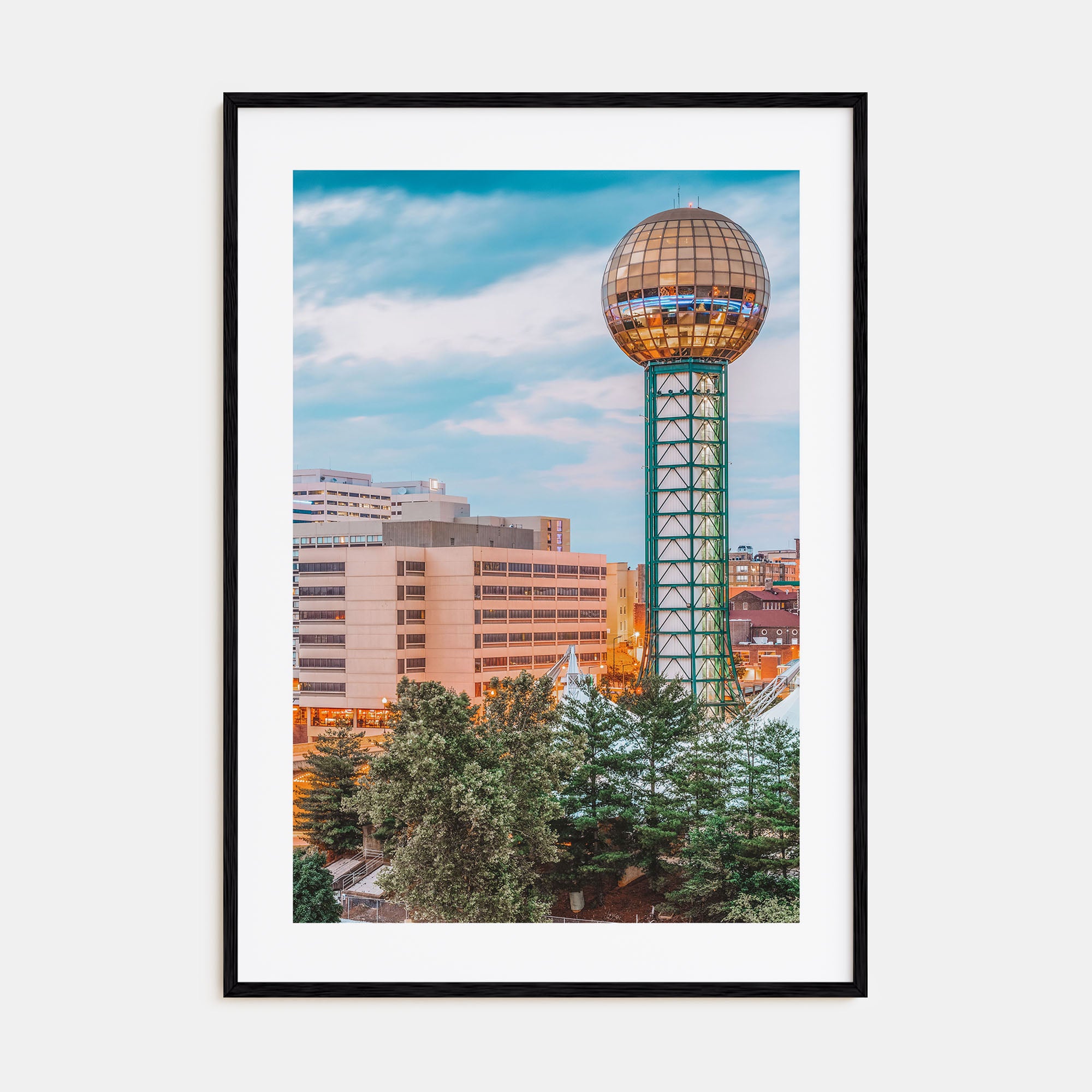 Knoxville Photo Color No 1 Poster