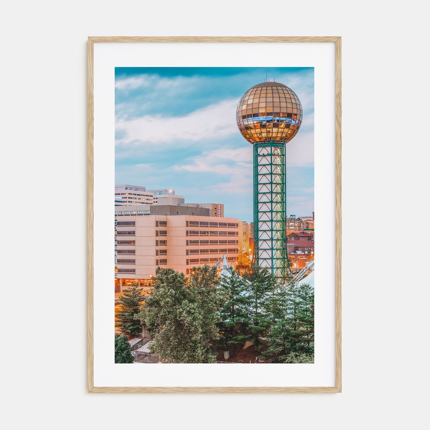 Knoxville Photo Color No 1 Poster