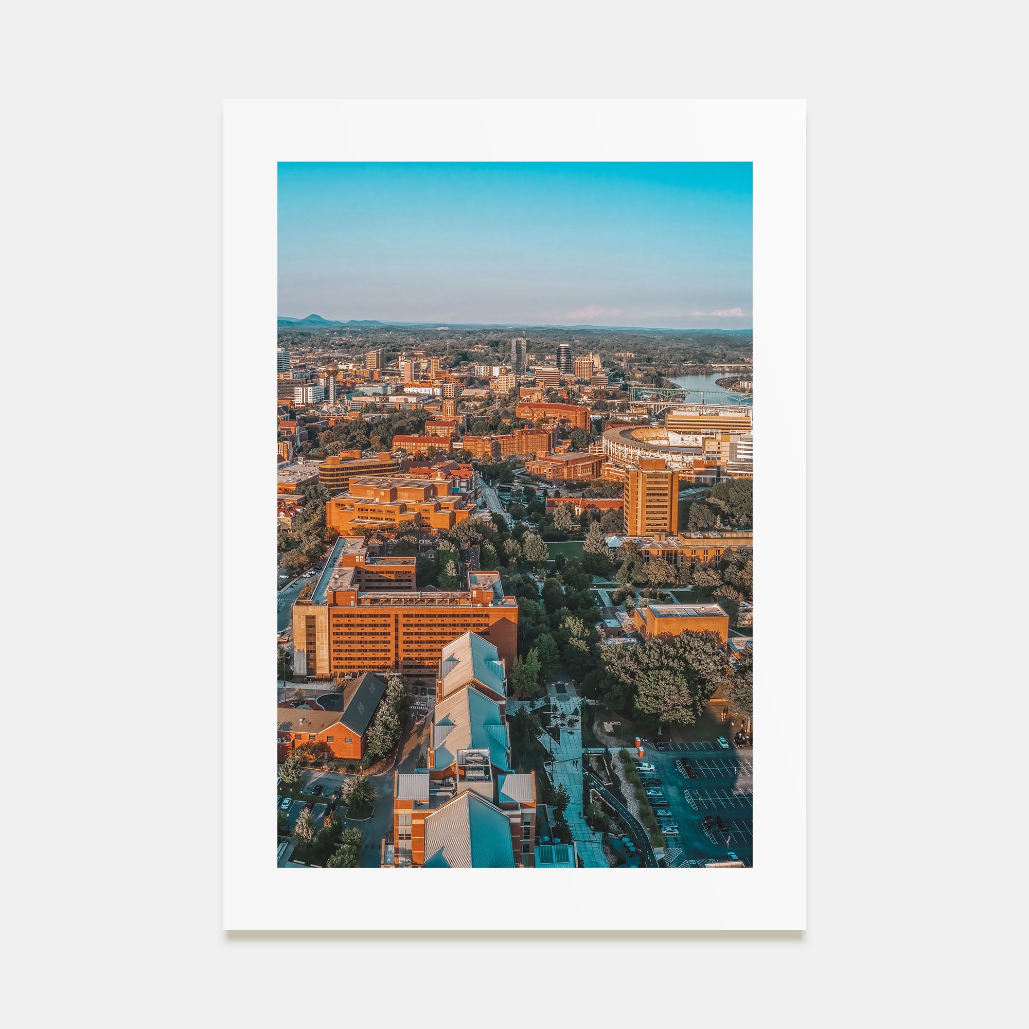 Knoxville Photo Color No 2 Poster