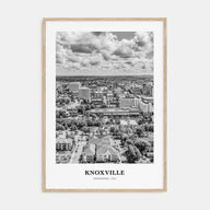 Knoxville Portrait B&W No 2 Poster