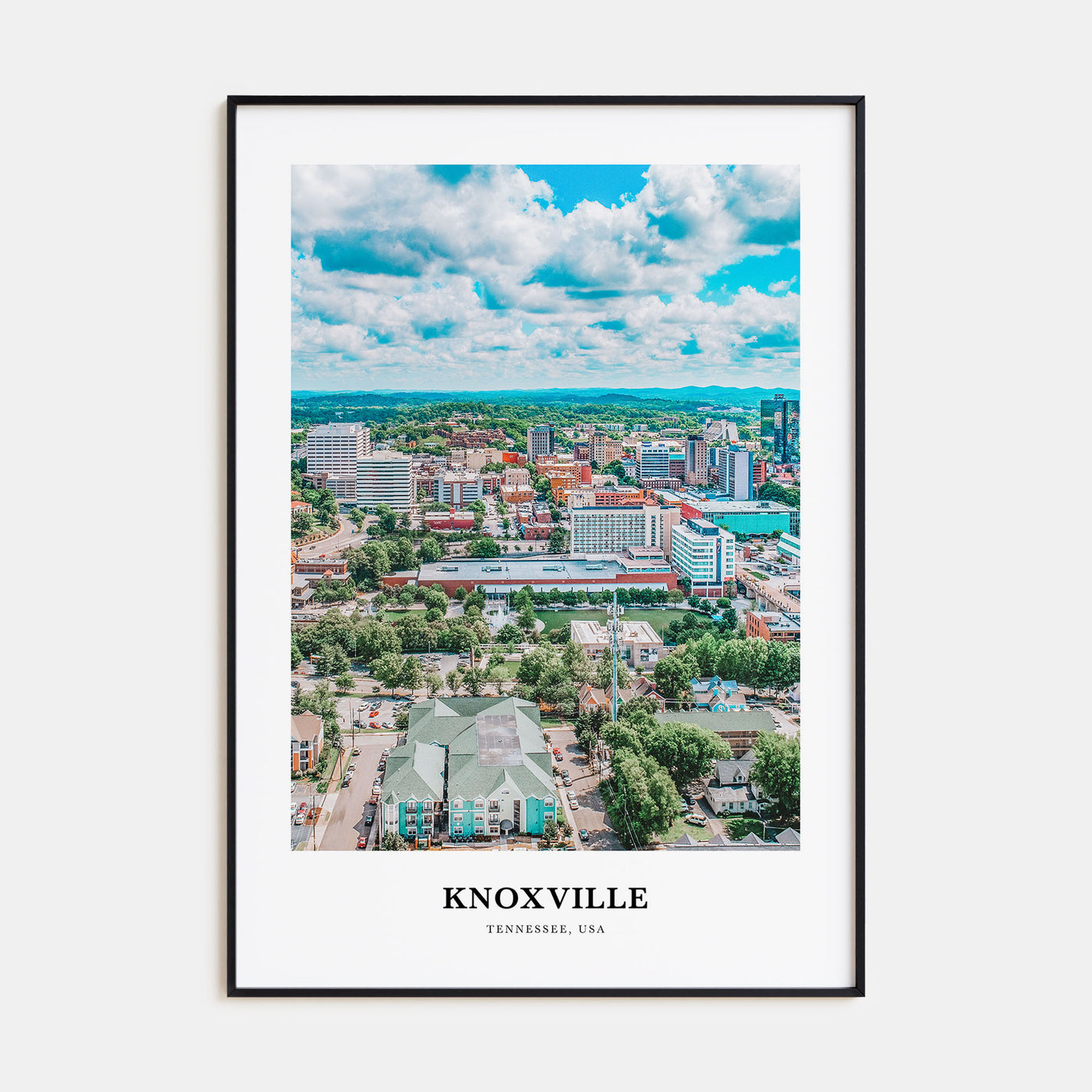 Knoxville Portrait Color Poster