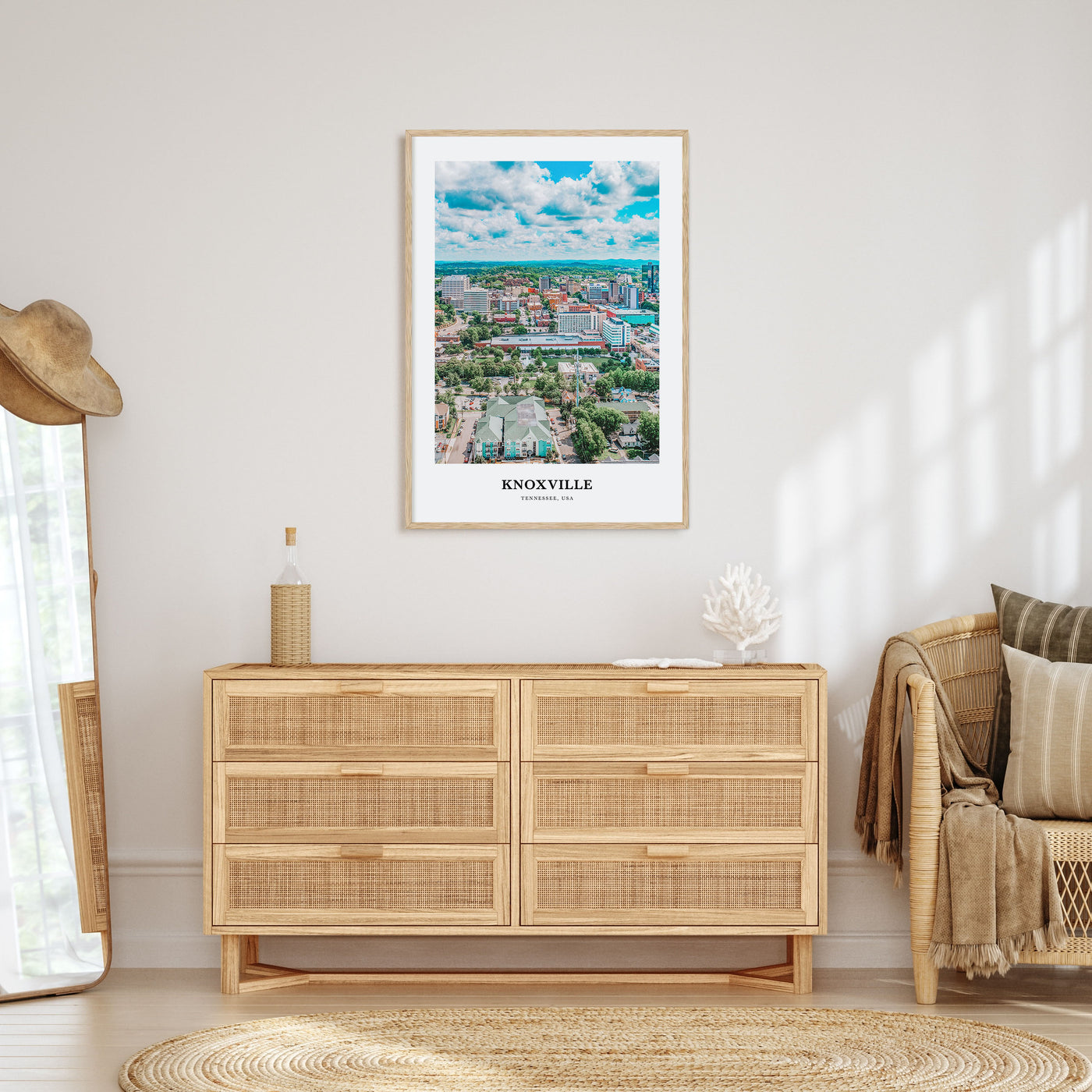 Knoxville Portrait Color Poster