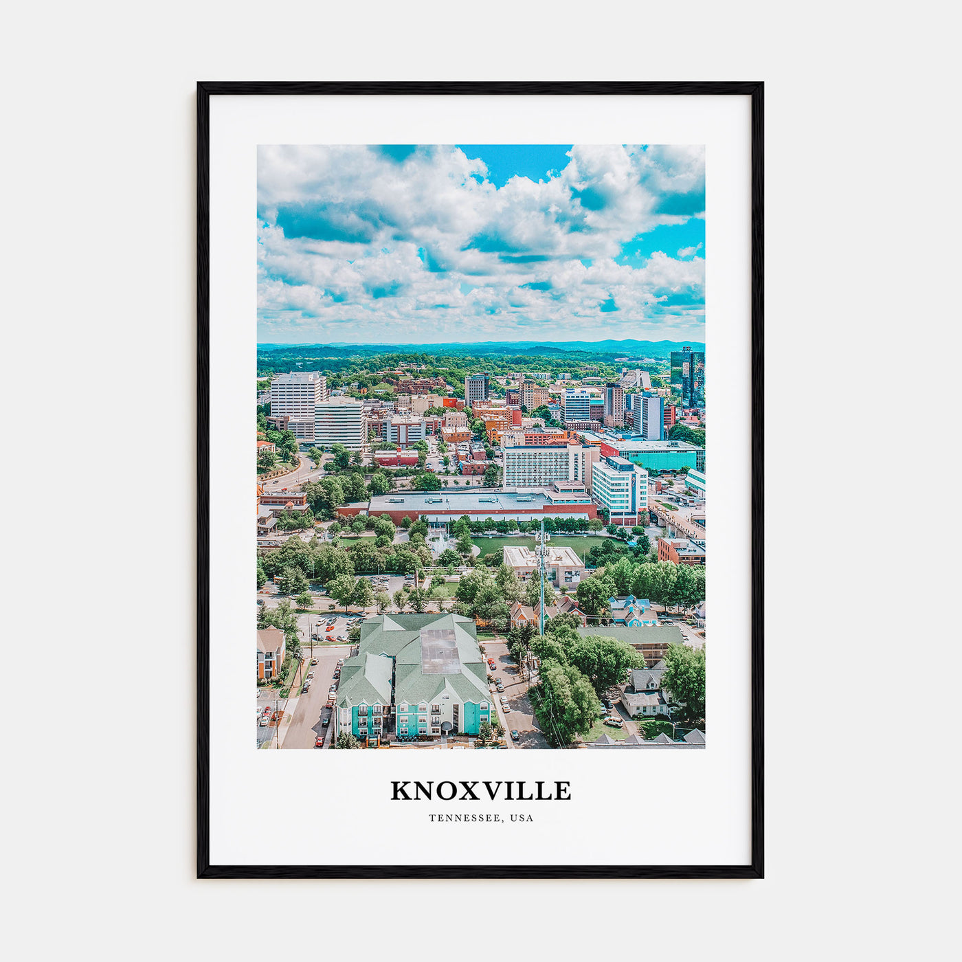 Knoxville Portrait Color Poster