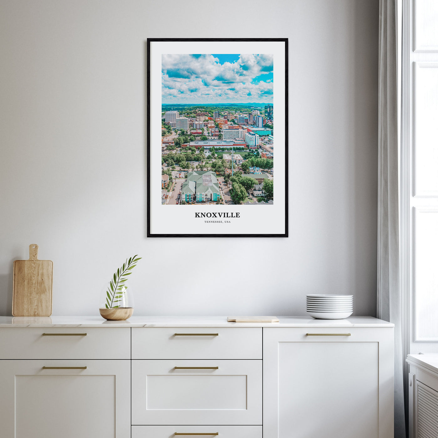 Knoxville Portrait Color Poster