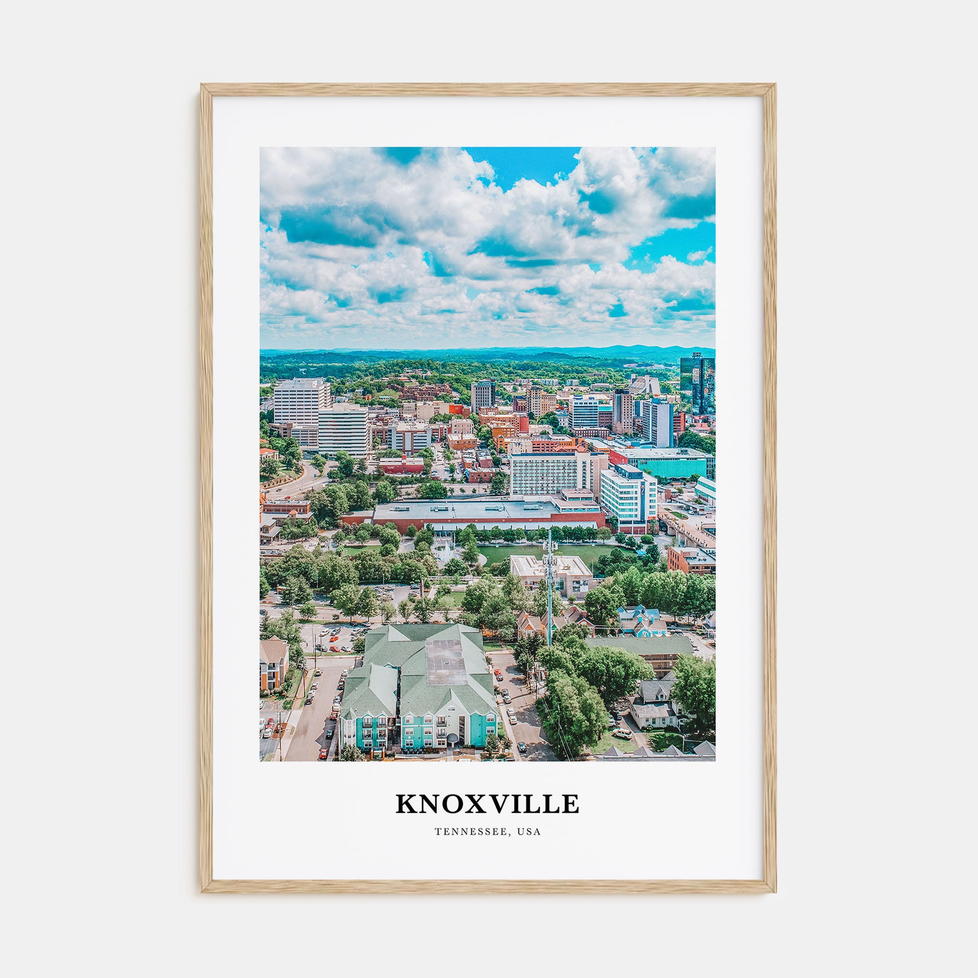 Knoxville Portrait Color Poster