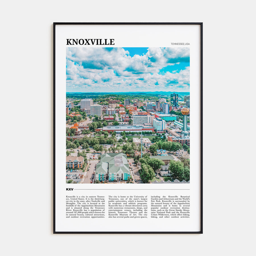 Knoxville Travel Color Poster