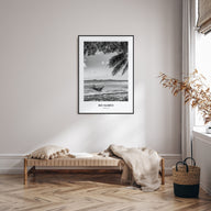 Ko Samui Portrait B&W Poster