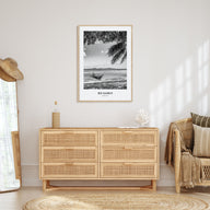 Ko Samui Portrait B&W Poster