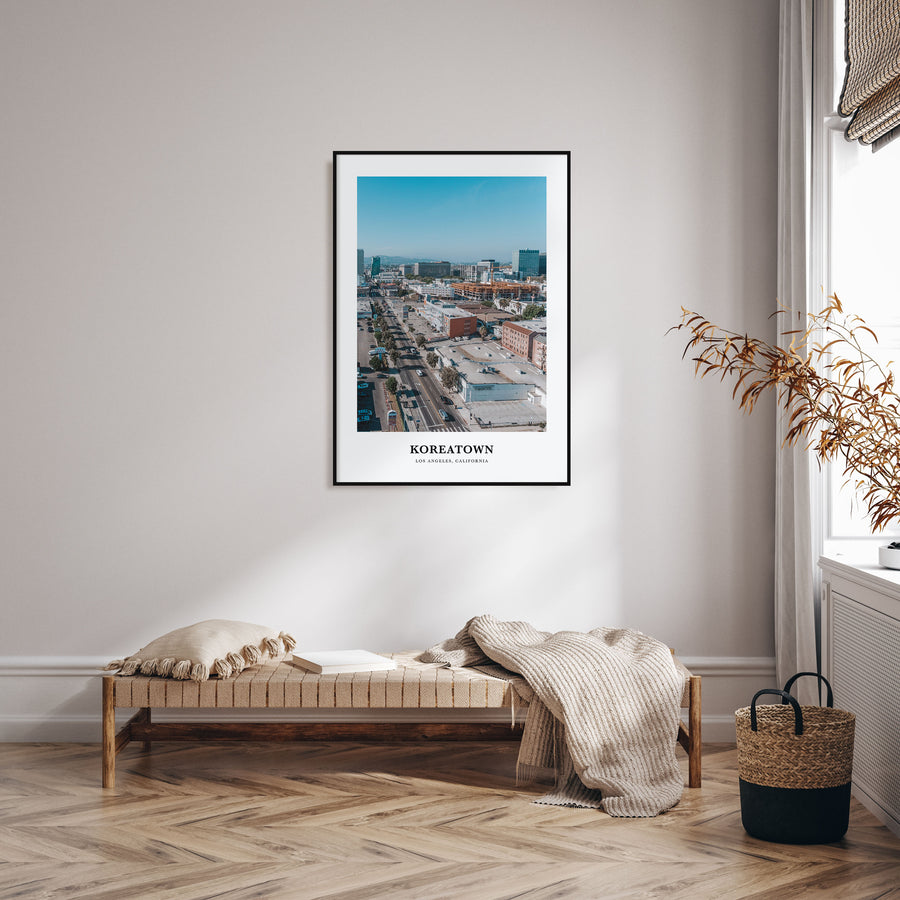 Koreatown, Los Angeles Portrait Color Poster