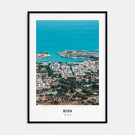 Kos Portrait Color Poster