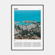 Kos Travel Color Poster