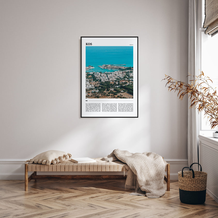 Kos Travel Color Poster
