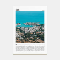 Kos Travel Color Poster