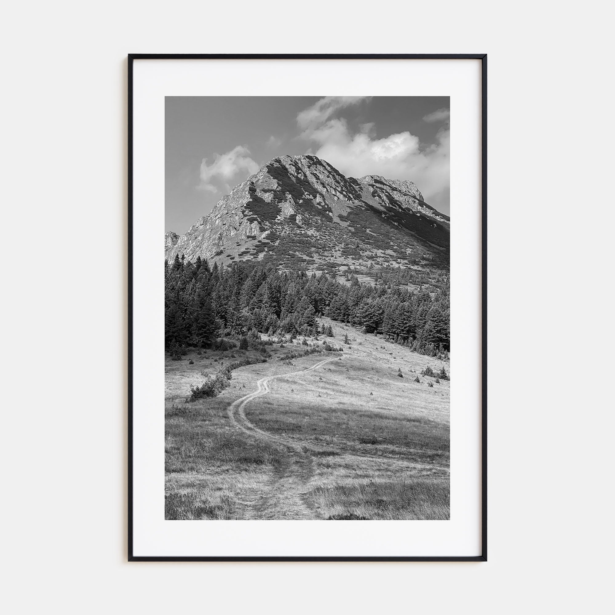 Kosovo Photo B&W Poster