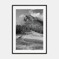 Kosovo Photo B&W Poster