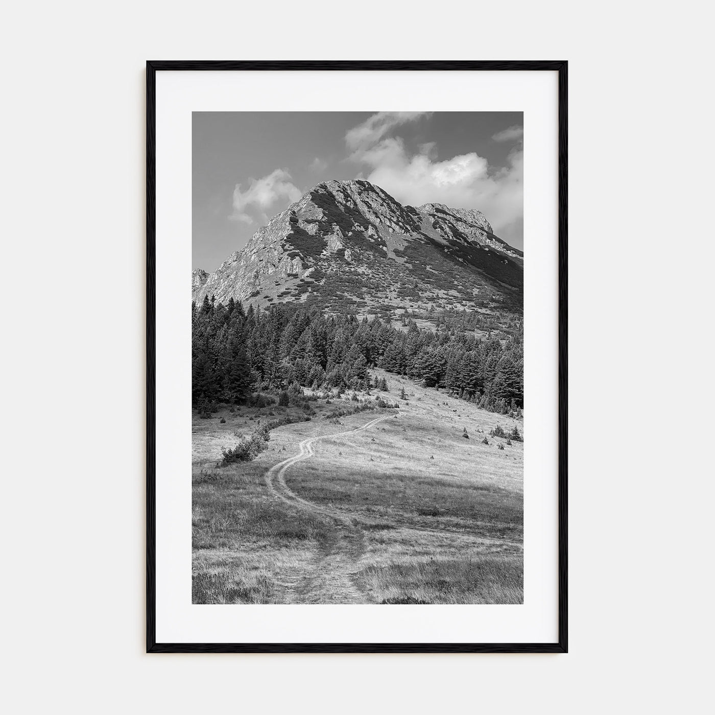 Kosovo Photo B&W Poster