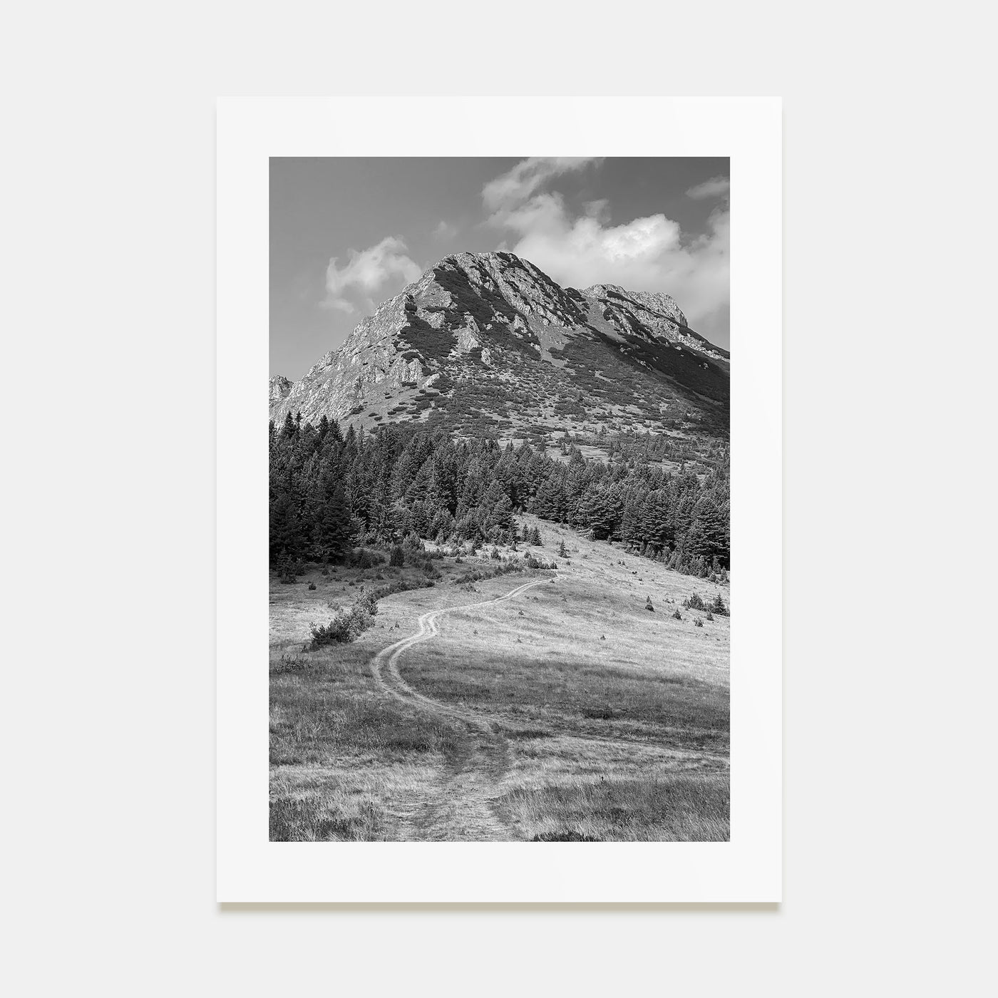 Kosovo Photo B&W Poster