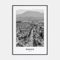 Kosovo Portrait B&W Poster