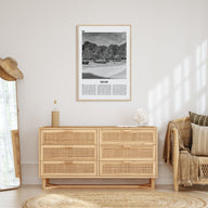 Krabi Travel B&W Poster