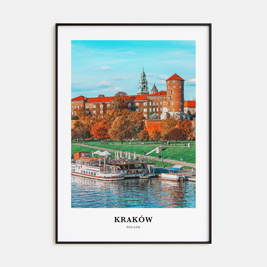 Kraków Portrait Color Poster
